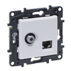 TV / UTP 6 lizdas Niloe Step Legrand 863177 (baltas)