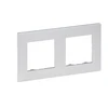 Legrand 863392 Niloe Step Ramka podwójna 2x aliuminio 863392