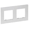 Legrand 863392 Niloe Step Ramka podwójna 2x aliuminio 863392
