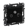 Legrand Niloe Step Socket TV-R-SAT pabaiga 10dB juoda 863579