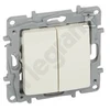 Legrand Niloe Double 10 AX Kremas jungtis (764602)