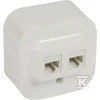 Legrand GN.2XRJ45 KAT.5E UTP N/T IP20 FORIX BIA?