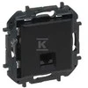Legrand GN.RJ45 CAT.5E UTP Juodas NILOE STEP