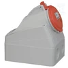 Legrand Fiksuotas lizdas 16A 5P 400V raudonas IP44 P17 TEMPRA PRO (555159)