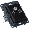 Legrand GN.TV-R-SAT END.THE.1.5 Juodas NILOE STE