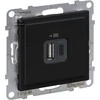 Legrand GN.USB A+C Juodas SUNO