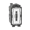 Legrand K4001A LIVING NOW 1 polių jungiklio automatiniai gnybtai 1mod. K4001A
