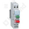 Legrand Button connection monostable dvigubas 1NO + 1NC elektros imtuvų LP 312 kontrolės, žalia raudona 412916