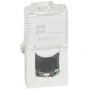 RJ45 lizdas Mosaic UTP 5E Legrand 076551 (baltas)