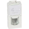 Legrand RJ11 telefono lizdas, baltas (078730)
