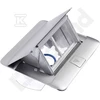 Legrand Pop-up Floor Box 100 x 122 x 61,2 mm 4 režimų aliuminio (054011)