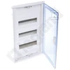 Legrand RWN N + PE 3x12 skaidrios durys 602423