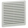 Legrand ventiliatorius su filtru, skirtas pramoninėms spintelėms, pilkas 230V 150x150mm (034850)