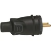 Legrand PLUG 2P+Z 16A IP44 Juoda RUBBER