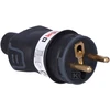 Legrand PLUG 2P+Z 16A IP44 Juoda RUBBER
