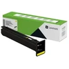 Toneris Lexmark 24B7580 Return prog. Geltonas 46,9K psl. skirtas XC96x