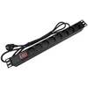 Alantec PZ081U3M galios prailginimas 3 m 8 kintamosios srovės lizdas (-ai) Vidinis Juodas