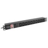 Ilgiklis Lanberg PDU-10I-0200-IEC-BK (10 lizdų IEC320 standarto; 10 A; 2 m; juodas)