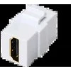 Lizdas HDMI keystone (2x moteriškas), spalla balta ALANTEC