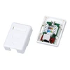 Alantec A-LAN GN005 tinklo jungiamoji dėžutė Cat5e, balta