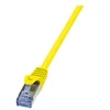 LOGILINK CQ3027S LOGILINK -Komutacinis kabelis Cat.6A 10G S/FTP PIMF PrimeLine geltonas 0,50m