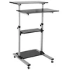 LogiLink BP0070 biurko komputerowe Juodas, Pilka