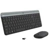 Logitech Belaidė klaviatūra ir pelė Combo MK470 GRAPHITE