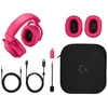 LOGITECH G Pro X 2 Ausinės, pilno dydžio, Bluetooth / LIGHTSPEED belaidės, laidinės, 3,5 mm lizdas, izoliuojančios triukšmą, purpurinės