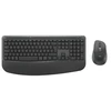 Logitech Signature Comfort Plus Combo MK880 verslui klaviatūra Pridėta pelė Universali USB + Bluetooth QWERTZ vokiečių kalba Grafito