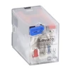 Lovato Electric Pramoninė relė su LED indikatoriumi ir mechaniniu mygtuku, 24VDC valdymas, 4C/O, 5A, skirta HR6XS4.. lizdams