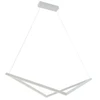 LUMINAIRE PENDANT 32W LED Baltas 2240LM