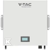 VTAC Sandėlio energijos bankas V-TAC siena / stelažas 5,12 kWh 51,2 V 100 Ah VT-48100E-W 10 metų garantija