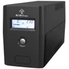 Maitinimo šaltinis awaryjny UPS 800VA/480W, 220V/50Hz, obudowa Tower, LCD, 2×CEE 7/3, USB, akumulator VRLA 1×9Ah, kabelis USB A-B 1.2 m, kabelis zasilający CEE 7/7 1.4 m ALANTEC