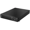 Maitinimo šaltinis awaryjny UPS Rack 1000VA/900W, 220V/50Hz, TFT LCD sukamasis, SNMP/USB/RS232/EPO, ochrona RJ45, VRLA 2×9Ah, gniazdo baterii zewn. Anderson SB50, 2×CEE 7/3, IEC C14, kable USB A-B, RS232 DB9, zasilający CEE-IEC ALANTEC