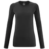 Marškinėliai bielizna MILLET W Drynamic Soft Ls Tee juoda - M