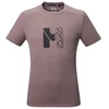 Marškinėliai mÄ™ska MILLET Kamet Map Ts Ss M violetinė Ĺ›liwkowa - L