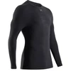 Vyriški marškinėliai ilgomis rankovėmis X-BIONIC MightyWool LS-X, juodi