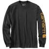 Carhartt Marškinėliai Carhartt Heavy Sleeve Logo Carbon Heather