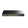 Šakotuvas Komutatorius - CUDY GS2028PS4-400W 24-Portų Gigabit L2 Valdomas PoE+ 400W 4x Gigabit Kombinuoti Prievadai