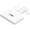 Maršrutizatorius Maršrutizatoriaus (šliuzo) valdiklis „UniFi“, NVR, komutatorius „PoE“, prieigos taškas „Wi-Fi 6 Ubiquiti UniFi Dream Wall“ (UDW-EU)