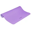 Gimnastikos kilimėlis jogai, pilatesui, fitnesui, 200x115cm, 1cm storio, TPE medžiaga, violetinė, REBEL ACTIVE