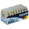 MAXELL šarminės baterijos ALKALINE LR03 AAA FOLIA kartoninis rinkinys, 32 vnt. (8 pakuotės po 4 vnt.)