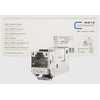 METZ CONNECT E-DAT modulis Keystone Cat.6A lizdas 180°, PU iš 12