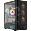 MODECOM Volcano Volcano AQ400 ARGB Midi Juodas