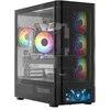 MODECOM Volcano Volcano AQ500 ARGB Midi Juodas