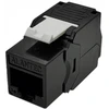 Be įrankių UTP kat. 5e Keystone RJ45 modulis, SLIM, juodas ALANTEC