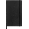 Moleskine MOLESKINE Pro Boa užrašų knygelė, sintetinė gyvatės oda, linijuota, riboto leidimo, dėžutėje, juoda