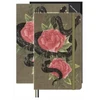 Moleskine Notes MOLESKINE Snake Roses 2025, L, 13x21cm, w linijos, dėžutėje