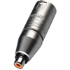 Neutrik XLR M - RCA adapteris