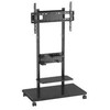Laikiklis Equip Stojak podłogowy 50"-90" 1TFT 60kg Mobil+Ablage sw